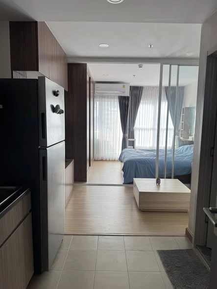 ให้เช่า Supalai Veranda Ramkhamheang ห้องพร้อมอยู่ ชั้นสูง พร้อมเฟอร์ จองเลย