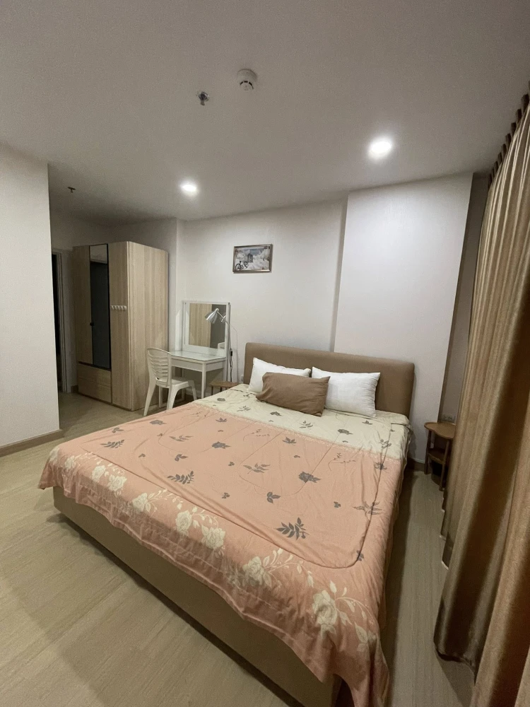 For rent Supalai Veranda Ramkhamhaeng, room not far from the elevator, spacious room, closed kitchen, balcony, private, hurry and reserve now.