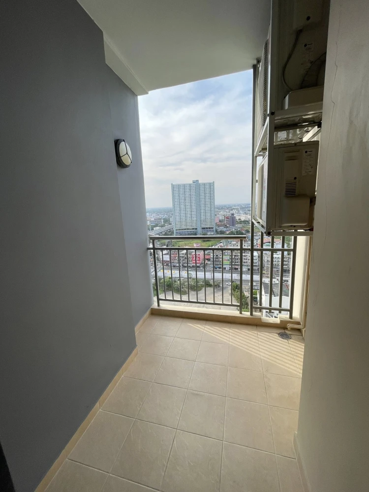 For rent Supalai Vista Pak Kred Intersection, 19th floor, high floor, beautiful view, interested in booking now, don't miss out.