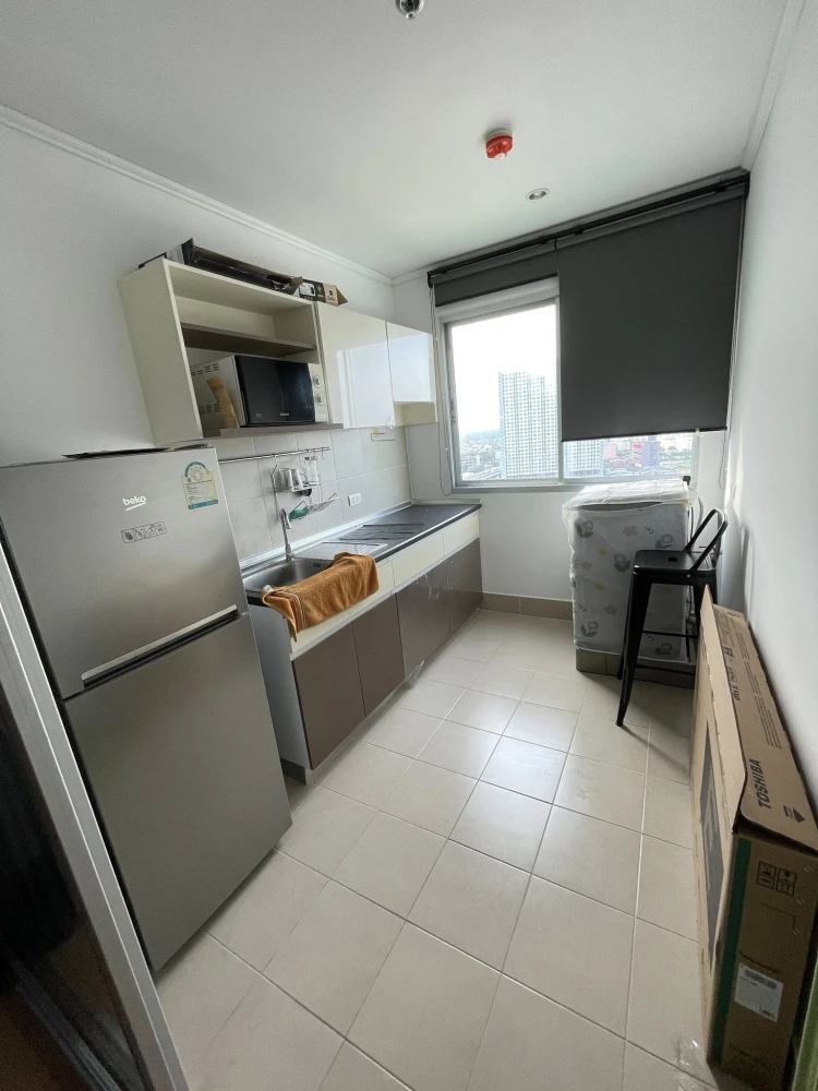 For rent Supalai Vista Pak Kred Intersection, 19th floor, high floor, beautiful view, interested in booking now, don't miss out.