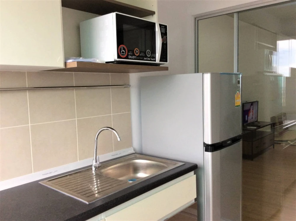 For rent Supalai Vista Pak Kred Intersection, high floor room, spacious and comfortable, hurry and reserve now.