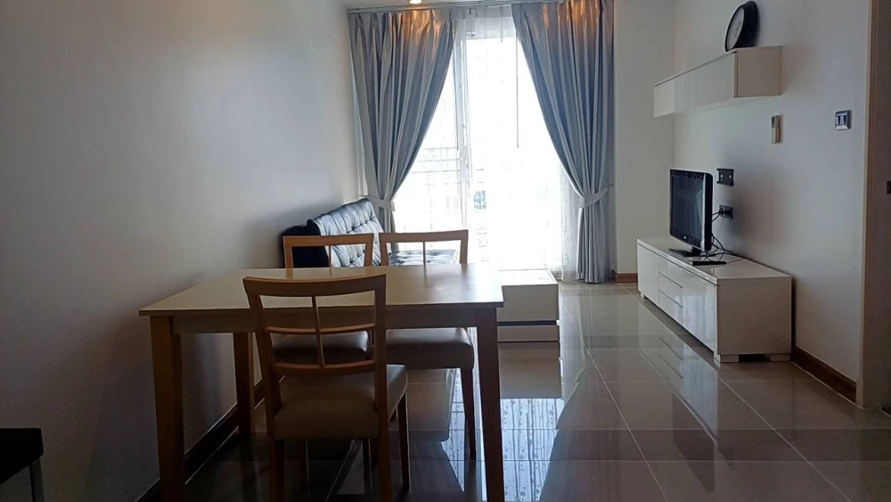 For rent Supalai Wellington 12th floor, fully furnished, book now, don't miss out.