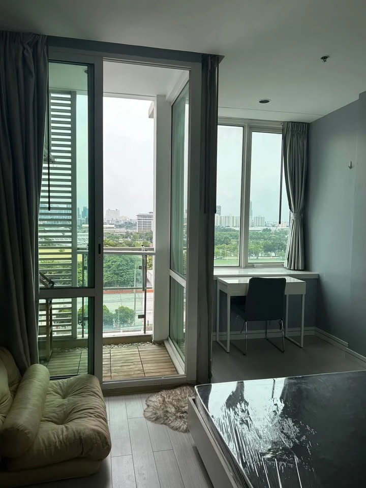 For rent: TC Green, beautiful view, airy, open, with a view of the garden and swimming pool, fully furnished, ready to move in.