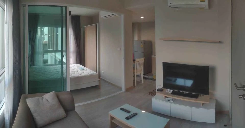 For rent: Tempo Quad Phaholyothin-Saphanmai, 3rd floor, corner room, fully furnished, nice to live in, reserve now, urgently.