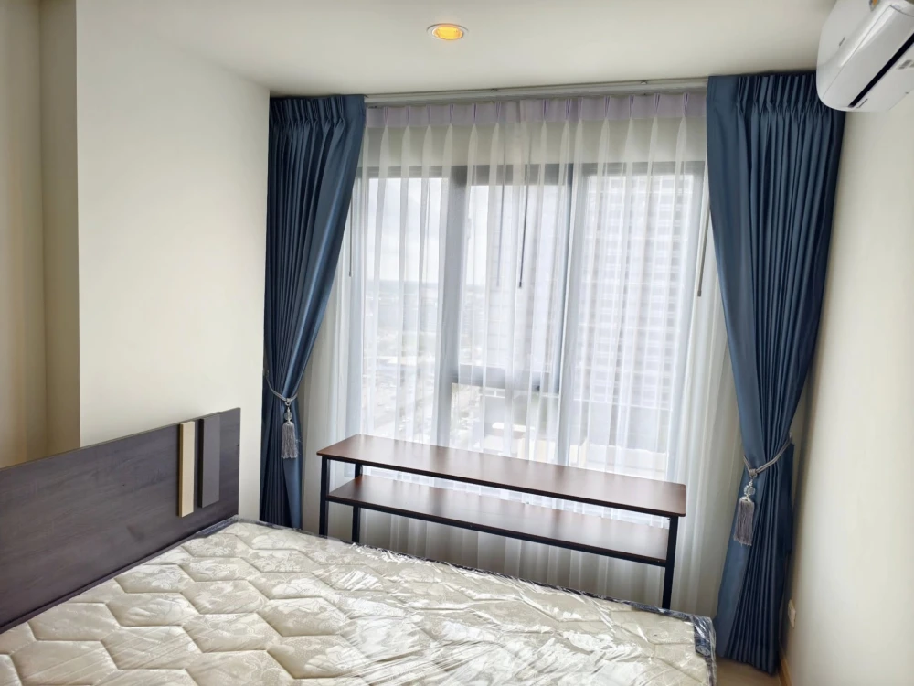 Terra residence for rent, 18th floor, partitioned room, comes with complete decorations, reserve now, don't delay.