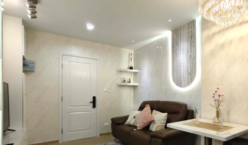 For rent: Terra residence, 32nd floor, garden view, Thammasat University and city view, City View, beautifully decorated, comfortable to live in, book
