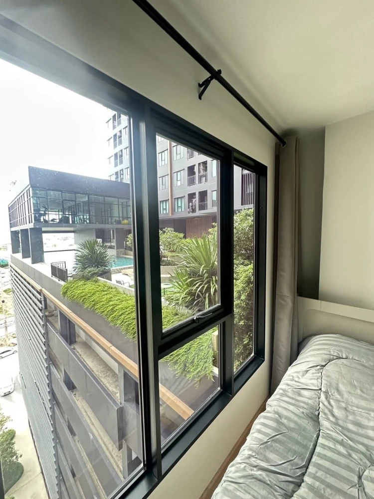 Terra residence for rent, 9th floor, swimming pool view, fully furnished, nice to live in, reserve now, don't miss out.