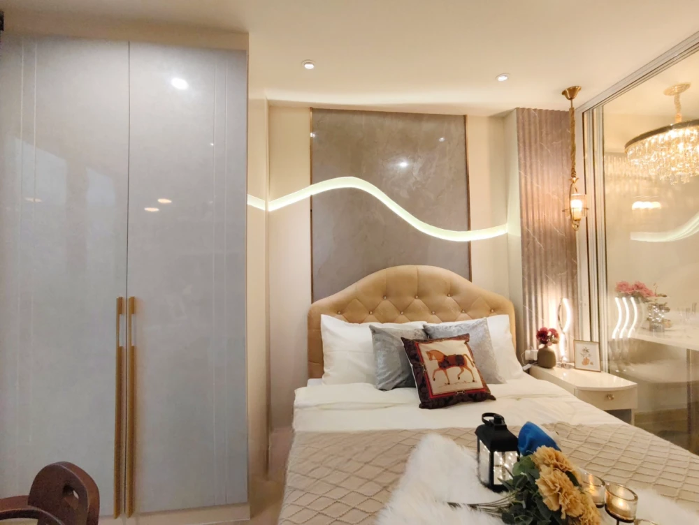 For rent: TERRA RESIDENCE, 30th floor room, high view, private corner, luxury built-in room, fully furnished, ready to move in