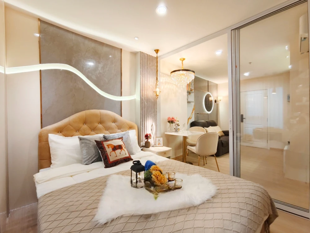 For rent: TERRA RESIDENCE, 30th floor room, high view, private corner, luxury built-in room, fully furnished, ready to move in