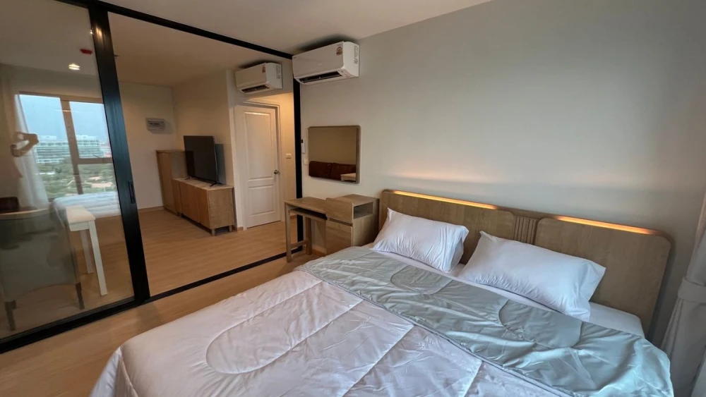 Terra Residence for rent, a nice room with complete furniture and appliances. Reserve now, hurry!