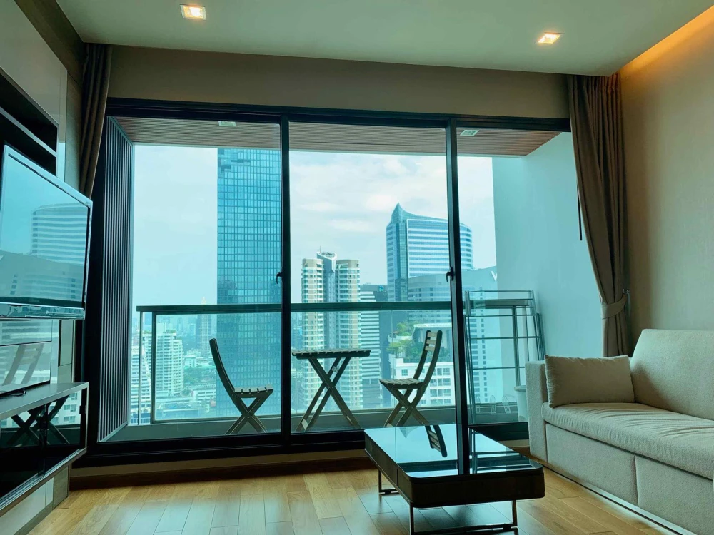 For rent: The Address Sathorn, 30th floor, fully furnished, ready to move in, book now, don't miss out.