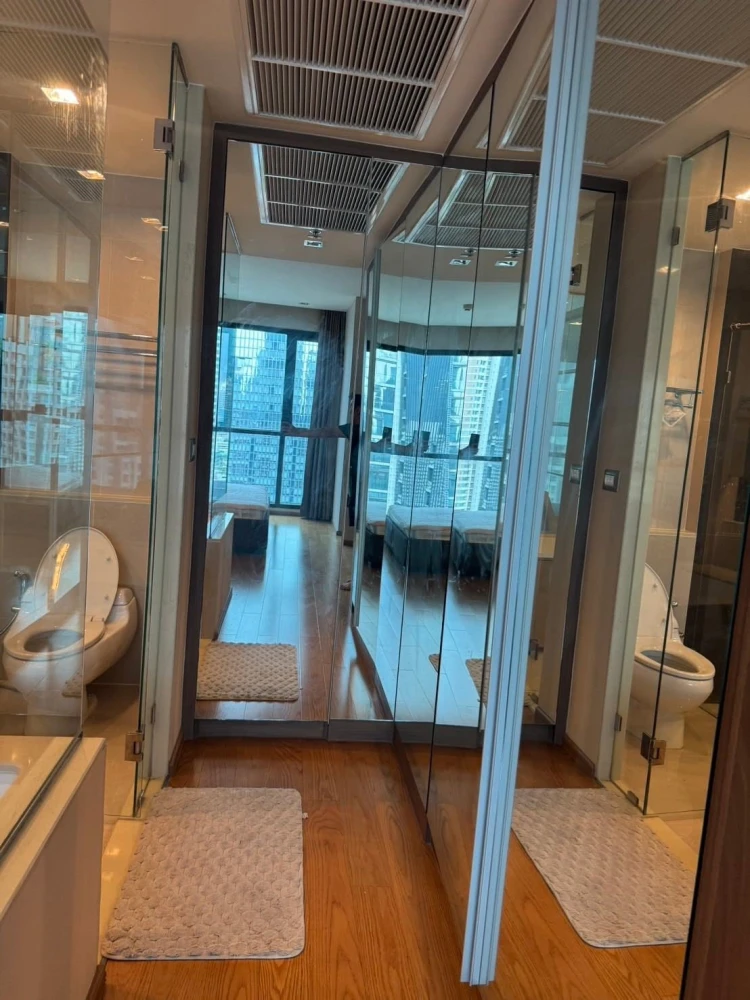 ให้เช่า The Address Sathorn ห้องอยู่ชั้นสูง ได้วิวเริ่ดๆ พื้นที่ใช้สอยเยอะมาก พร้อมเข้าอยู่ได้เลย
