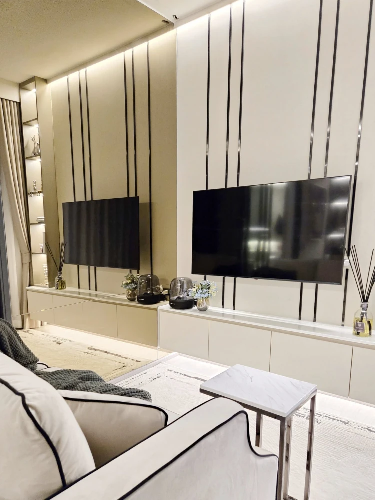 For rent: The Address Siam-Ratchathewi, 1 bedroom, 1 bathroom, beautifully decorated room, fully furnished, hurry and book now!