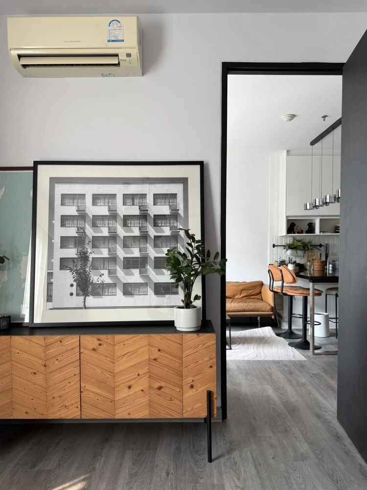 For rent: The Address Siam, 2 bedrooms, 1 bathroom. Stylish and beautifully decorated, a very comfortable place to live.