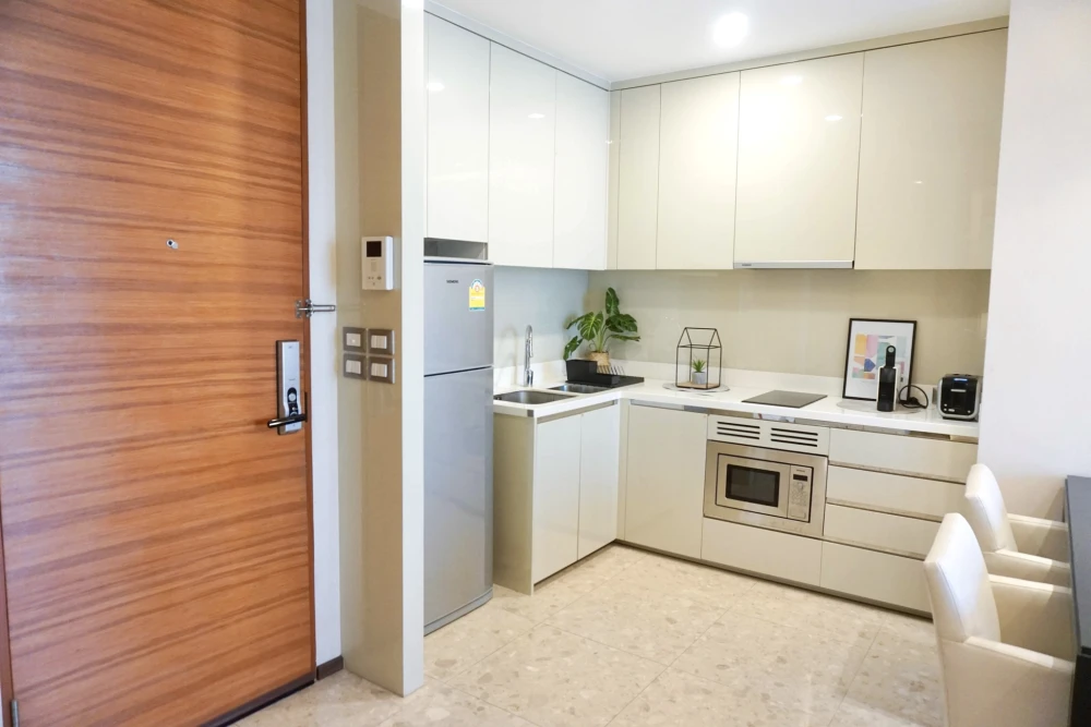For rent: The Address Sukhumvit 28, a nice room with complete decorations. Reserve now!