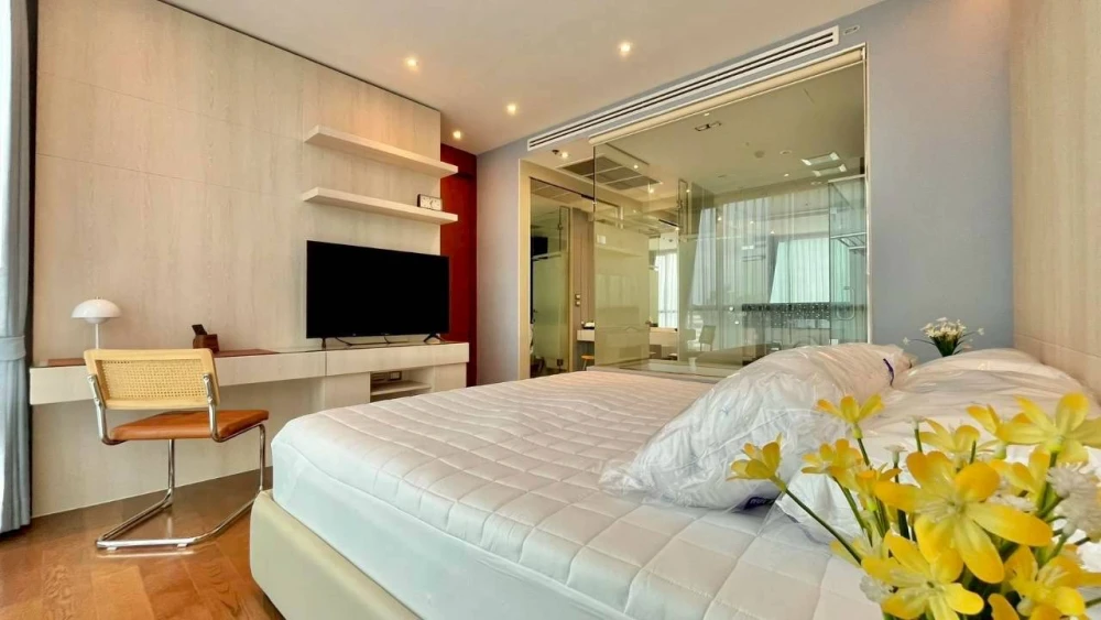 ให้เช่า The Address สุขุมวิท 28 ห้องชั้นสูง เฟอร์พร้อม ห้องกว้างขวางอยู่สบาย จองเลย