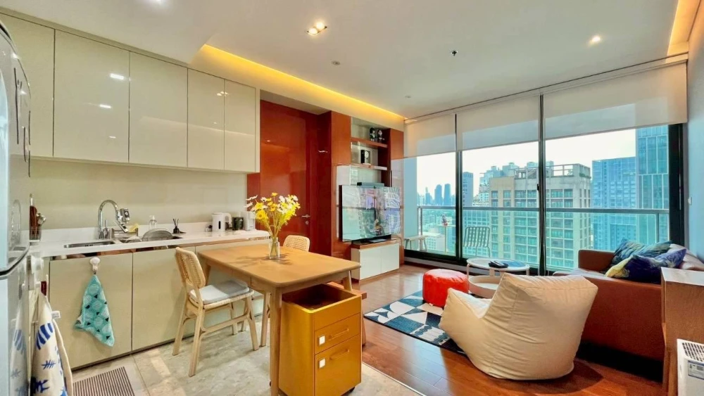 ให้เช่า The Address สุขุมวิท 28 ห้องชั้นสูง เฟอร์พร้อม ห้องกว้างขวางอยู่สบาย จองเลย
