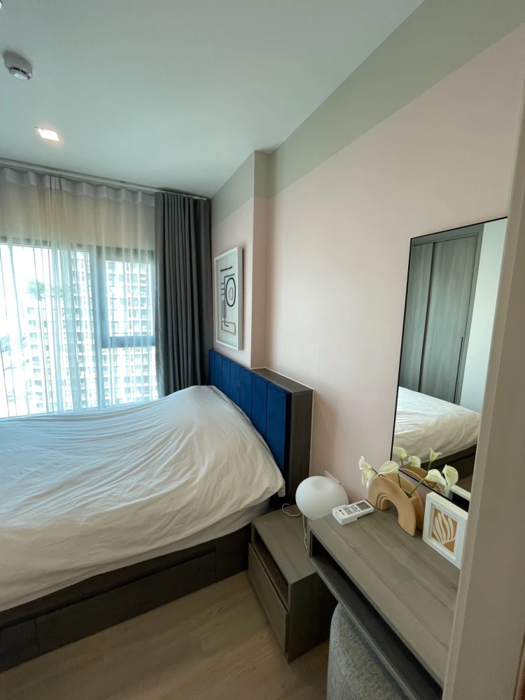 For rent THE BASE Phetchaburi-Thonglor 1 bedroom, 1 bathroom, decorated in a controlled tone, comes with complete furniture, don't miss it.