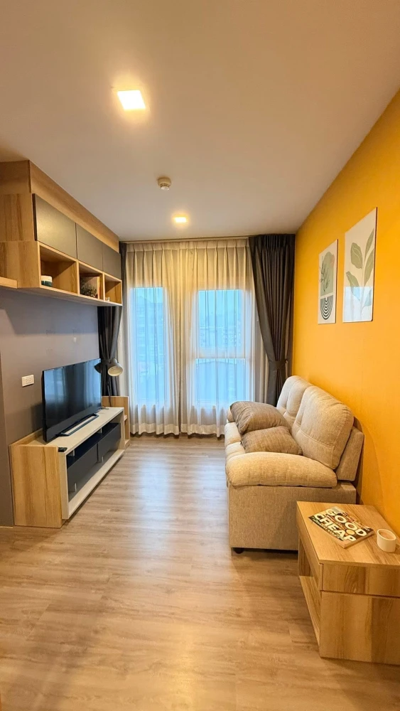 For rent: The Base Sukhumvit 50, 1 Bedroom Plus unit. Fully furnished & equipped with appliances. Just bring your suitcase and move in!
