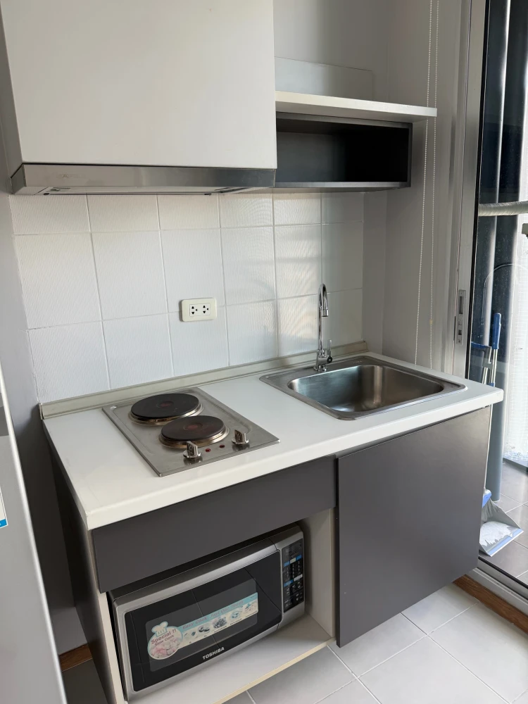 For rent: The Base Sukhumvit 77, 28th floor, fully furnished unit. Ready to move in immediately. Book now!