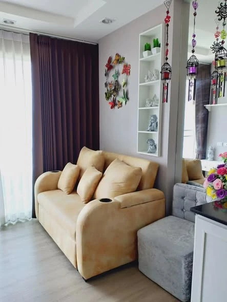 For rent: The Blu X Bangsaen, 4th floor, fully furnished, ready to move in. Book now!