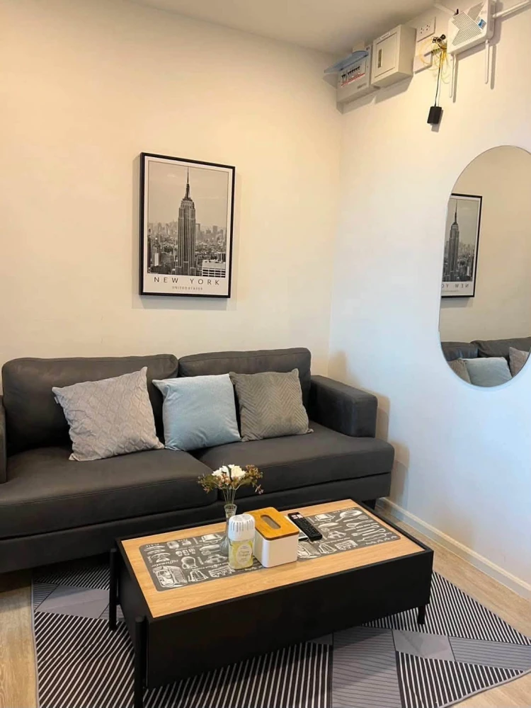 For rent: The CLEV Riverline Chaophraya - Wongsawang, 25th floor. Beautiful, fully furnished unit. Book now!
