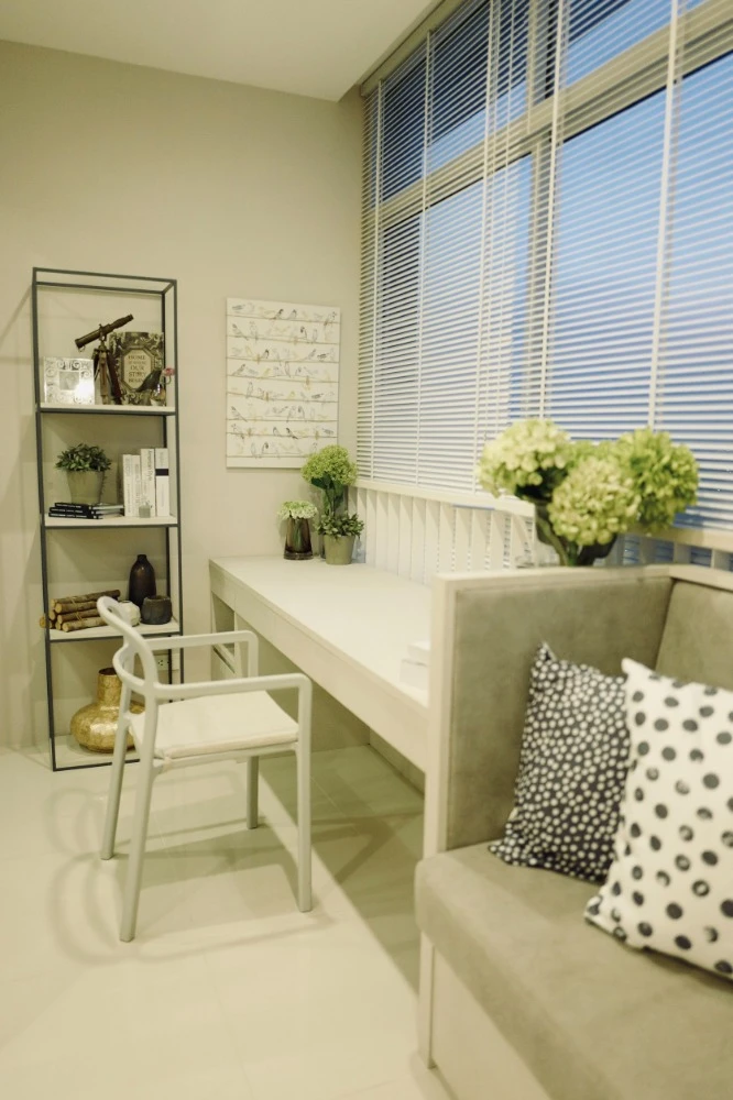 For rent: The Coast Bangkok, 26th floor, fully furnished unit, ready to move in. Book now!
