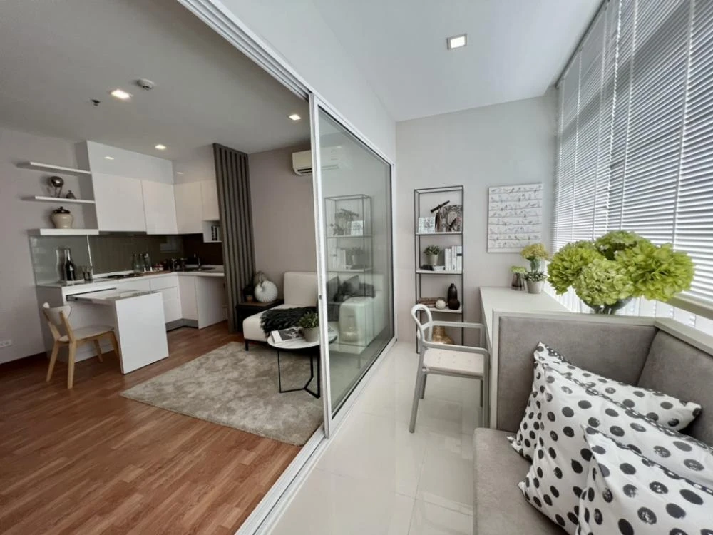 For rent: The Coast Bangkok, 26th floor, fully furnished unit, ready to move in. Book now!