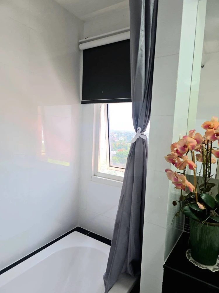 For rent: The Coast Bangkok, quiet and private corner unit. Spacious and great value. Don't miss out!