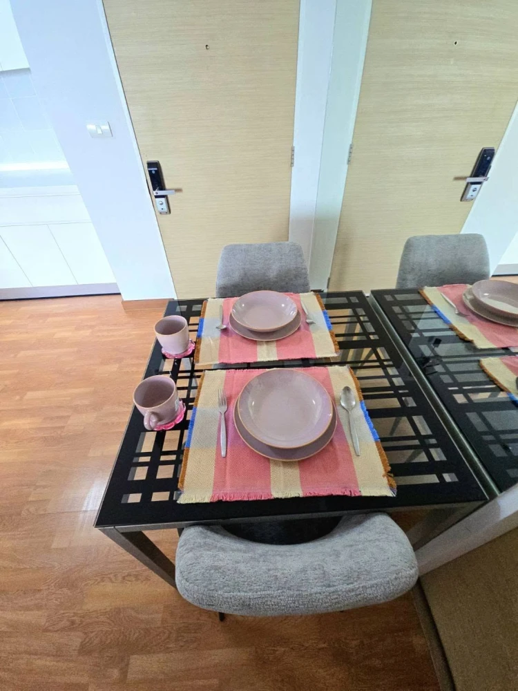 For rent: The Coast Bangkok, quiet and private corner unit. Spacious and great value. Don't miss out!