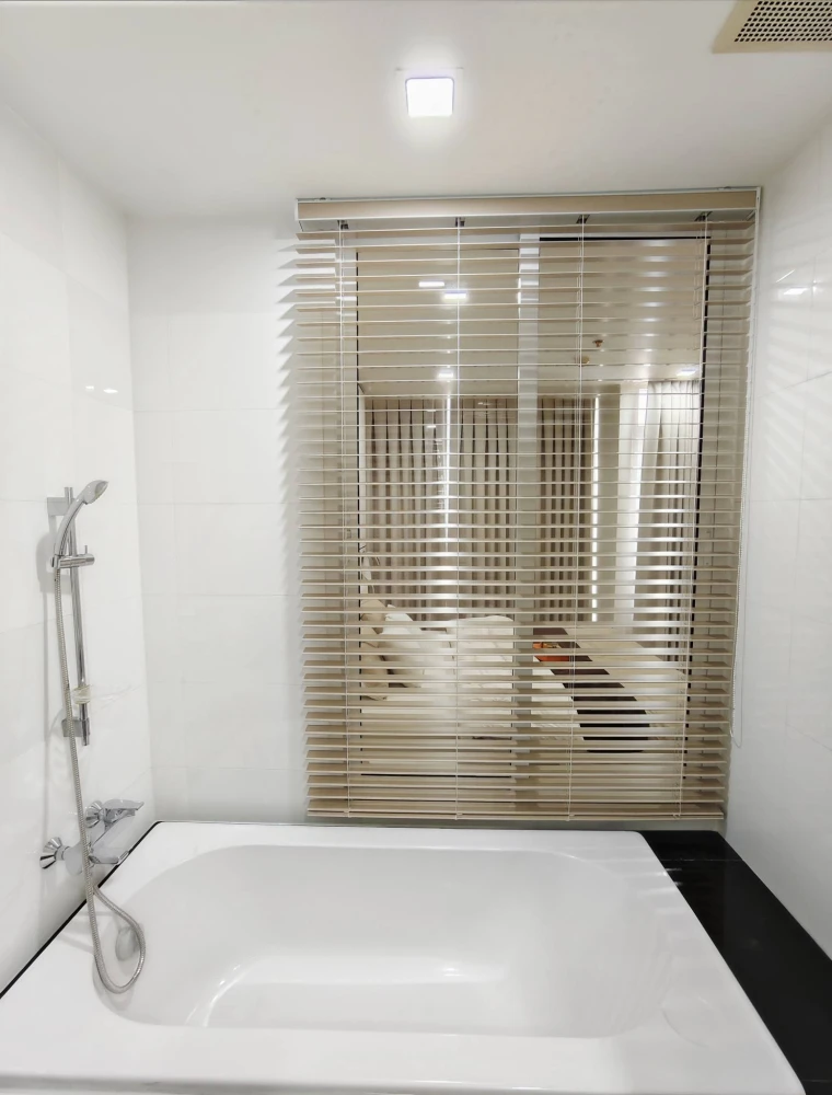 For rent: The Coast Bangkok, beautifully decorated minimalist apartment with spacious living area and fully furnished. Book now!