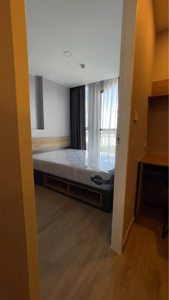 For rent: The Coopers Sukhumvit 64, 7th floor, harbor view, fully furnished and equipped, ready to move in.