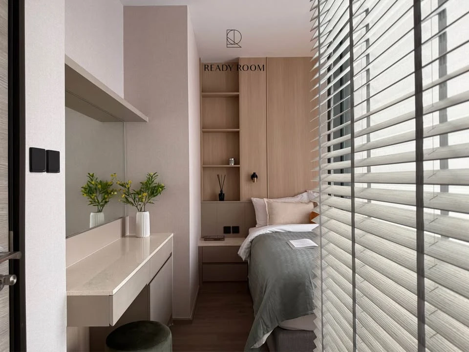 ให้เช่า The crest park residence ชั้น4 ตกแต่งสวยครบจึ้งมาก พร้อมเครื่องใช้ไฟฟ้า ช้าหมดอดนะจ๊ะ