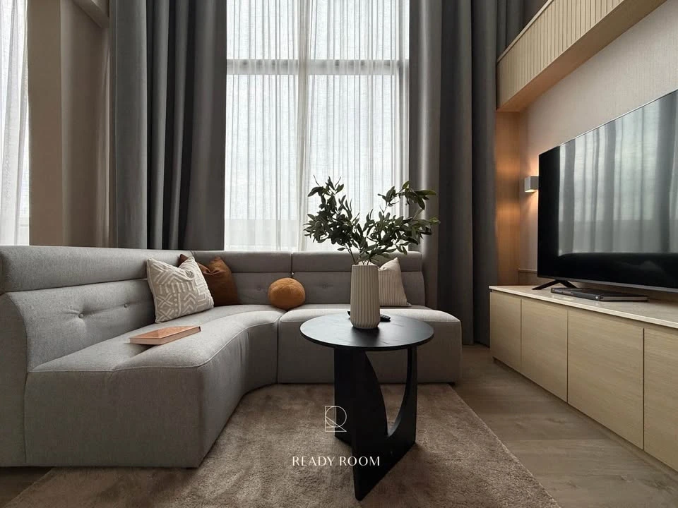 ให้เช่า The crest park residence ชั้น4 ตกแต่งสวยครบจึ้งมาก พร้อมเครื่องใช้ไฟฟ้า ช้าหมดอดนะจ๊ะ