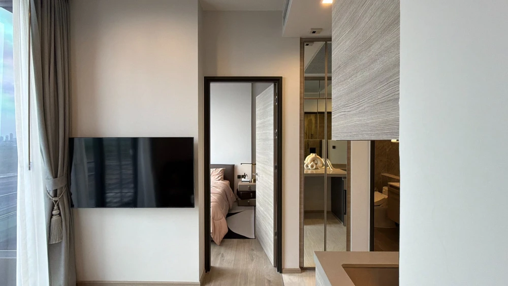 For rent: The Crest Park Residences >> 1 bedroom, best price in the building, Chatuchak Park view << Book now!