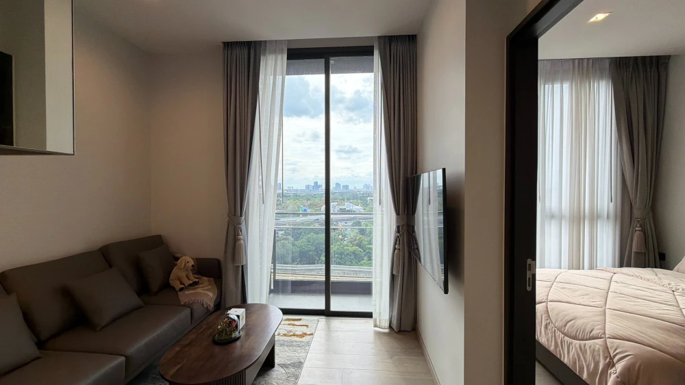 For rent: The Crest Park Residences >> 1 bedroom, best price in the building, Chatuchak Park view << Book now!