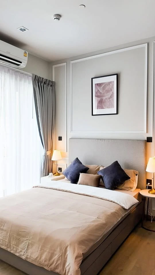 ให้เช่า The Crest Park Residences ชั้น 24 วิวสวย ห้องตกแต่งครบ พร้อมเฟอร์นิเจอร์บิลท์อิน และ ระบบ Smart Home ห้ามพลาด