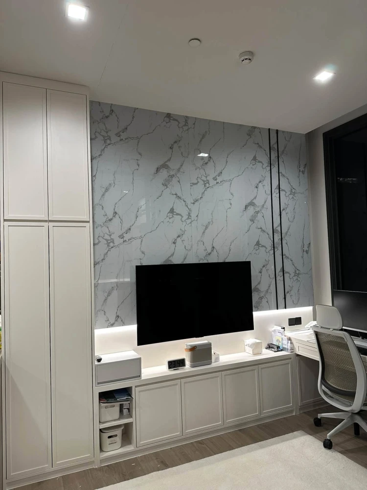 For Rent: The Crest Park Residences. Located on a very high floor with a spectacular view and fully fitted with premium built-in furniture. Book now b
