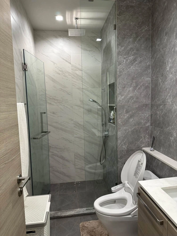 For Rent: The Crest Park Residences. Located on a very high floor with a spectacular view and fully fitted with premium built-in furniture. Book now b