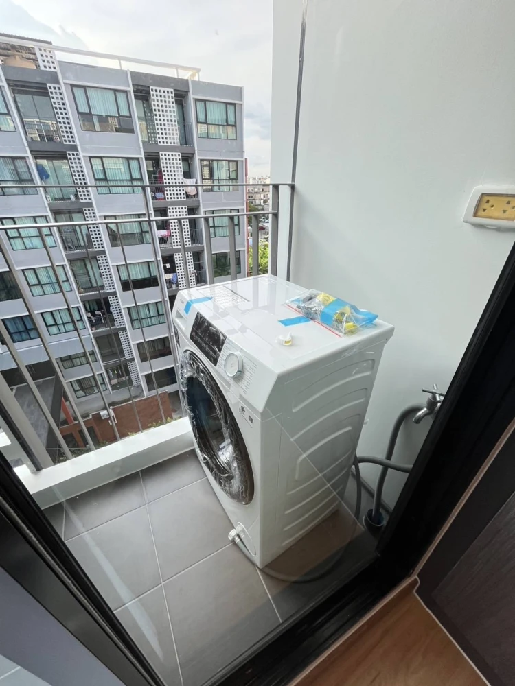 For rent: The Cube Loft Srinakarin, Srinakarin, ready to move in, fully furnished, spacious and comfortable room, hurry and reserve now!