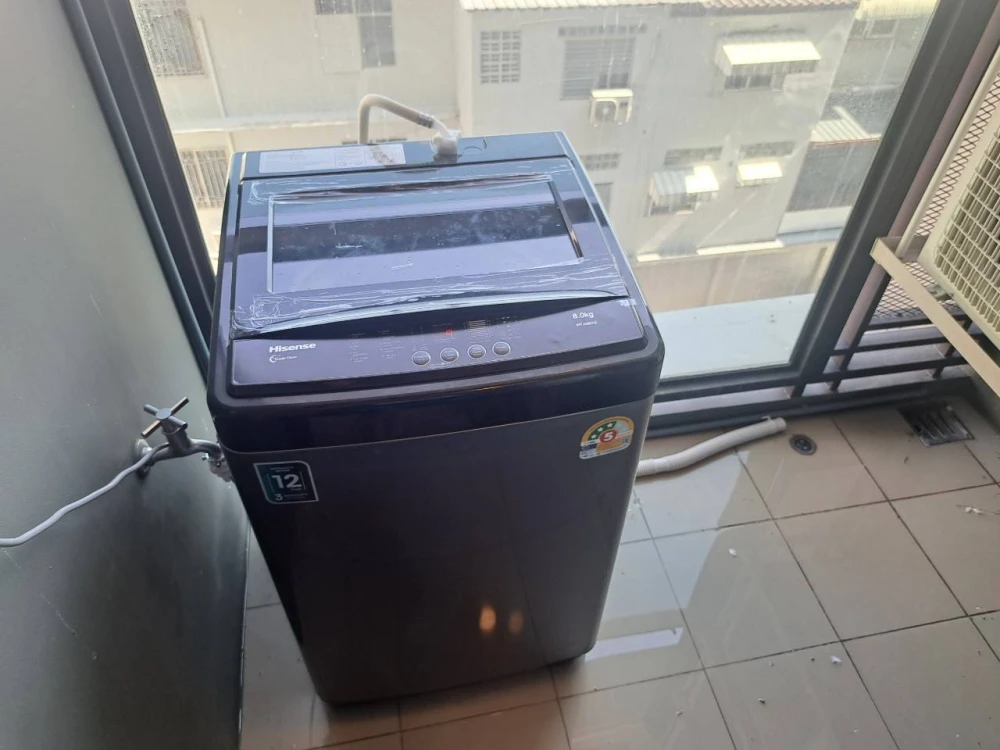 For rent: The Cube Loft Ladprao 107, 5th floor unit, next to the fire escape, fully furnished. Grab it now!