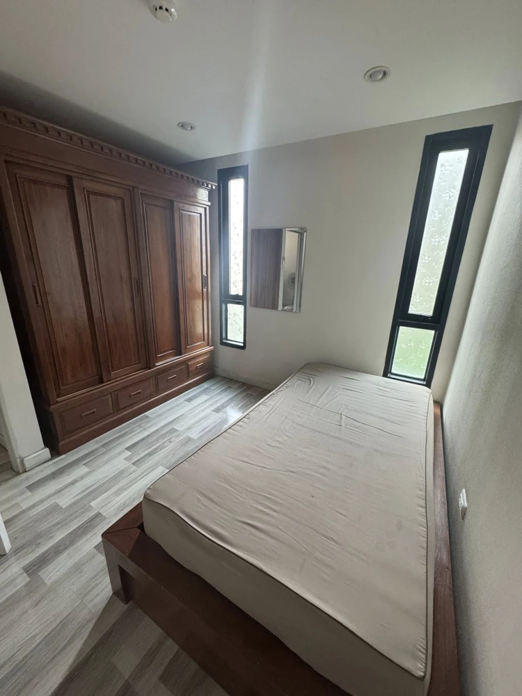 For rent: The Cube Plus Chaengwattana, 2 bedrooms, 1 bathroom, 3rd floor (not high), affordable price. Book now, don't miss out!