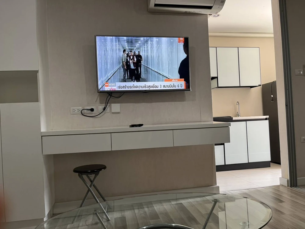 For rent: The Cube Plus Chaengwattana. Ready to move in, fully furnished. Book now, don't miss out!