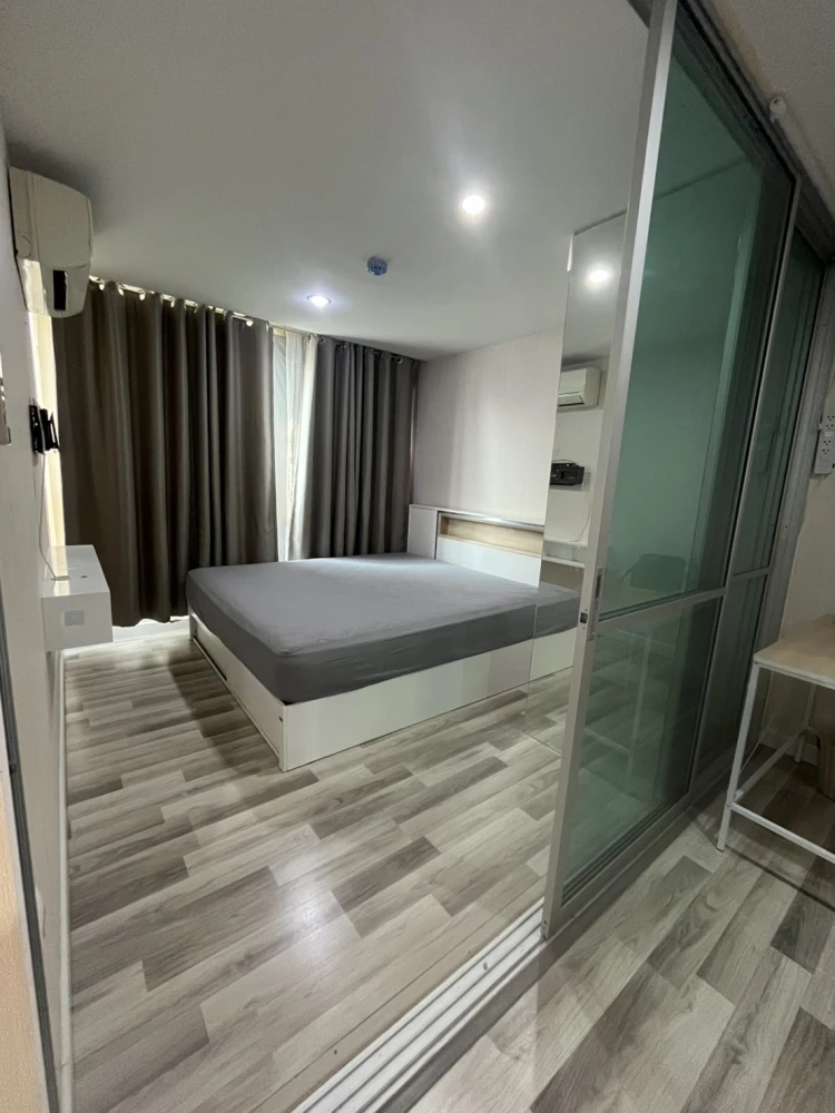For rent, The Cube Plus Chaengwattana, a private room, fully furnished, plus a built-in washing machine. You can't miss it.