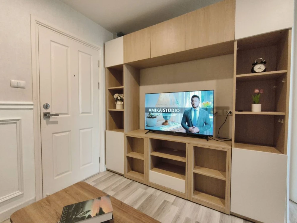 For rent: The Cube Plus Chaengwattana. Ready to move in. Fully furnished and equipped. Just bring your bags and move in. Don't hesitate.