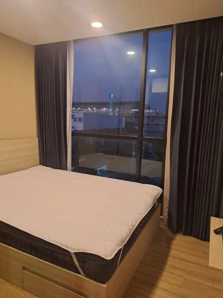 For rent: The Cube South Chaengwattana 15/1, 5th floor, fully furnished room, nice to live in, book now, don't miss out.