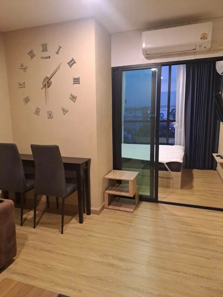 For rent: The Cube South Chaengwattana 15/1, 5th floor, fully furnished room, nice to live in, book now, don't miss out.
