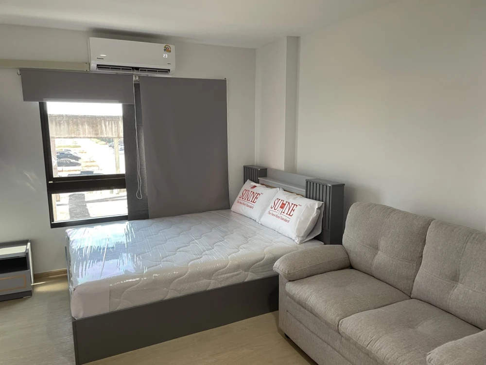 For rent: The Diamond Nawa Nakhon-Taladthai, 3rd floor, fully furnished, very livable. Book now! (Urgent!)