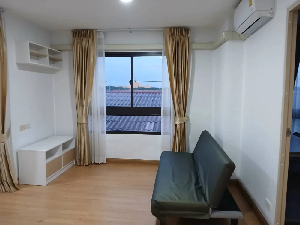 For rent: The Diamond Nawa Nakhon-Taladthai, 3rd floor, fully furnished, ready to move in. Reserve now!