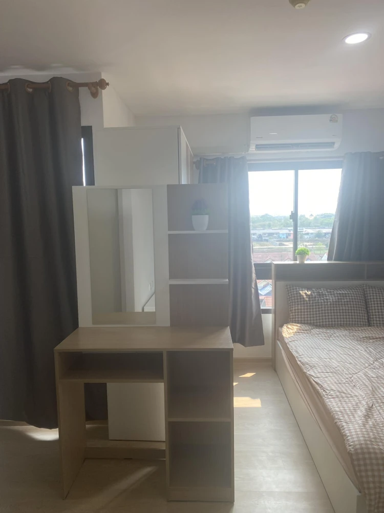 For rent: The Diamond Nawa Nakhon-Taladthai, 7th floor, fully furnished, book now.